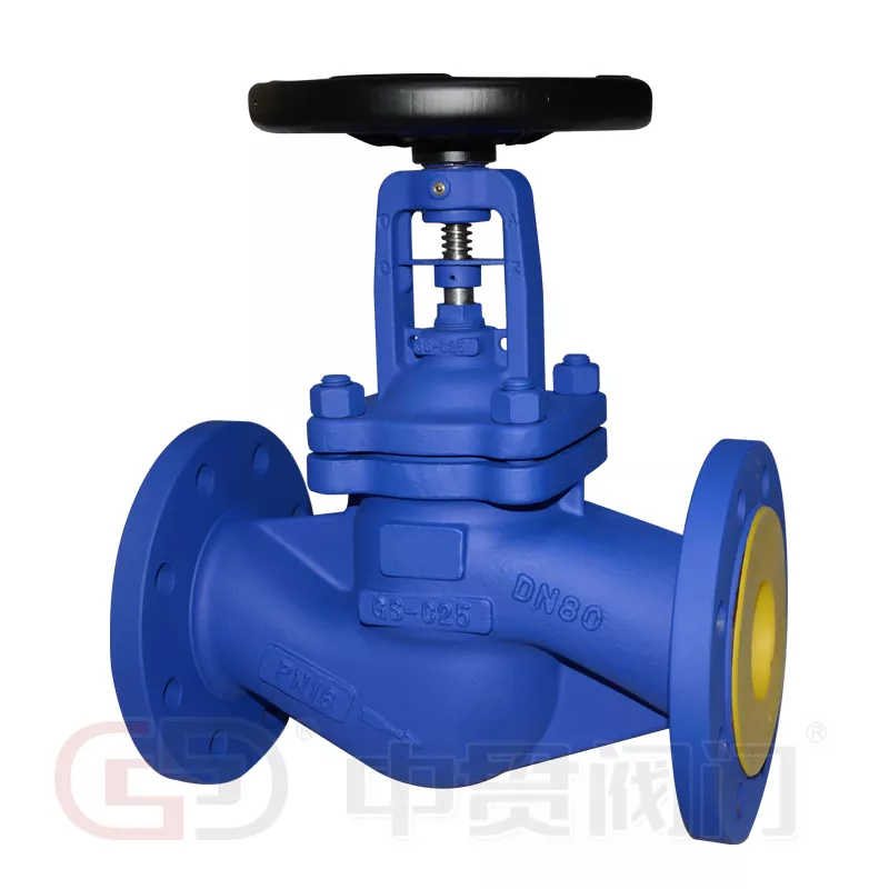 Din Standard Bellows Sealed Global Valve