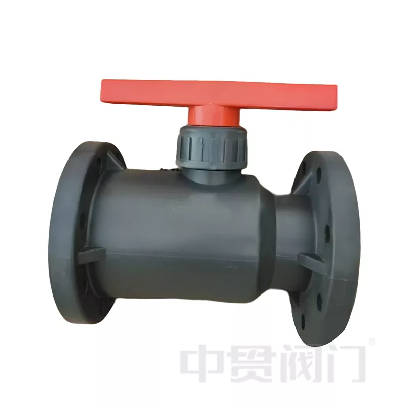 Materialny zawór kulowy PVC